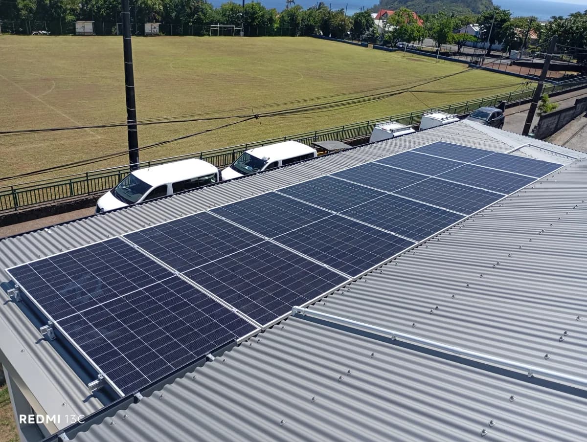 Grande installation solaire — La Réunion